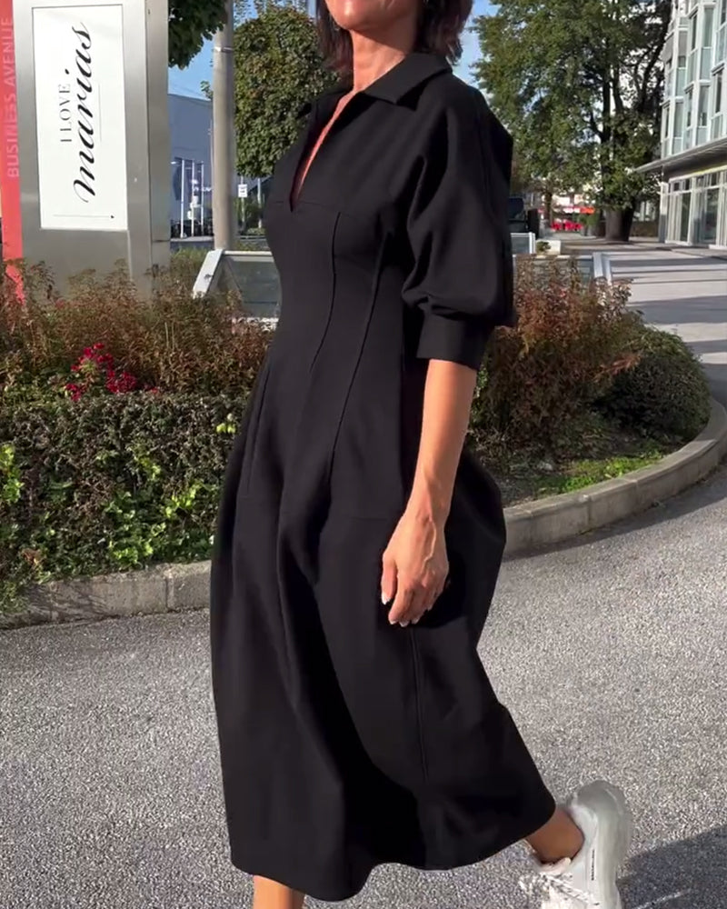 Karolin | Elegant & Comfortable Long Dress