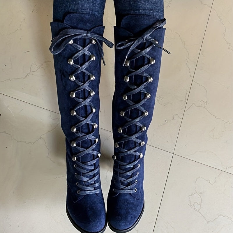 Lucia - Chic, Fashion-Forward Knee-High Boots