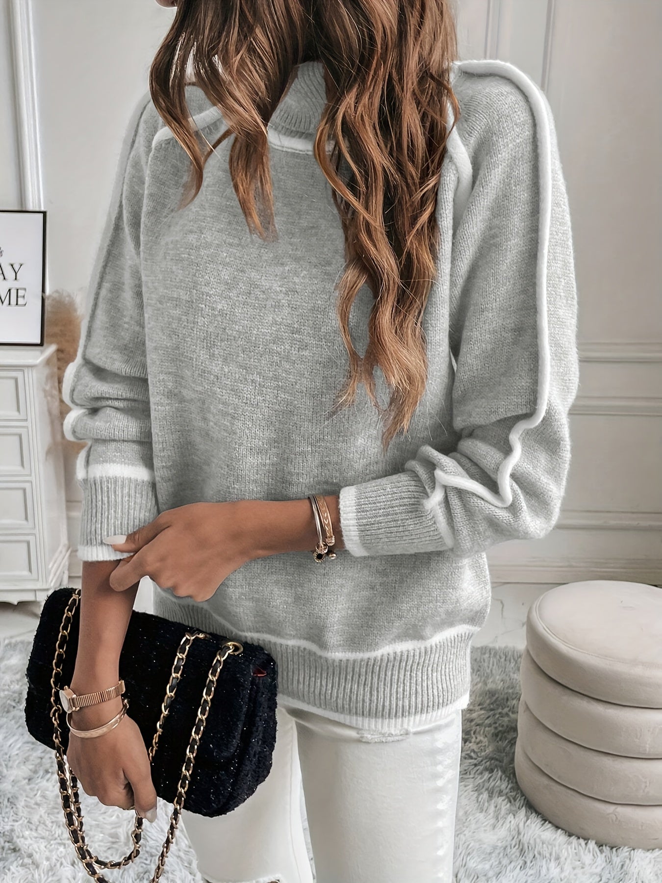Aurora - Elegant and Warm Turtleneck Sweater for Cozy Winter Style