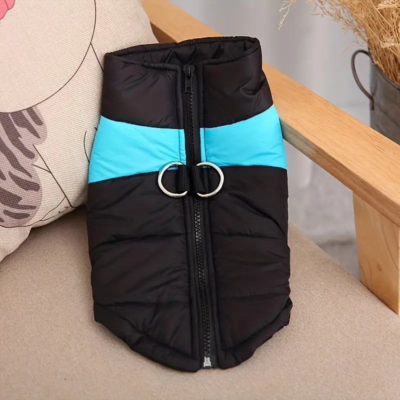 Waterproof Dog Coat with Back Zipper