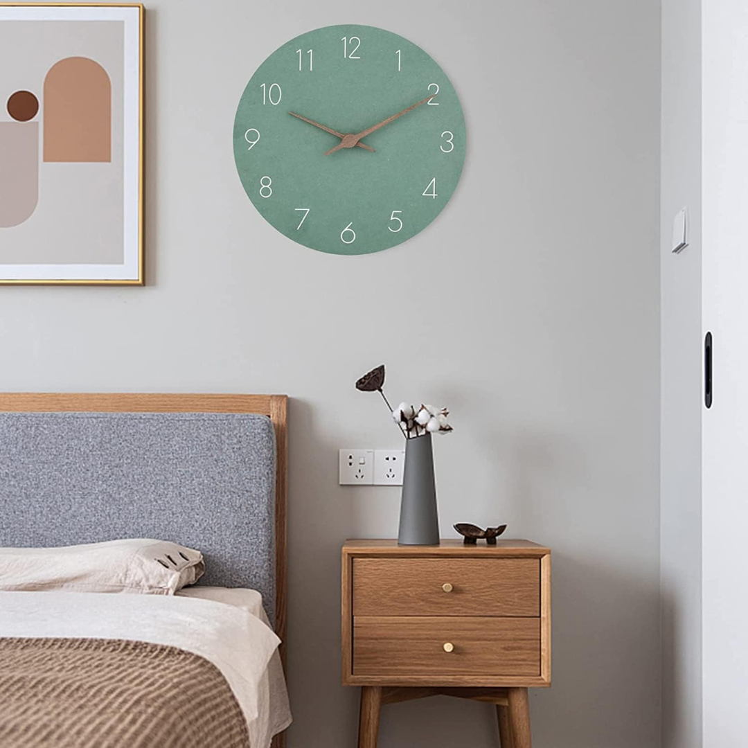 Nork - Sleek and Stylish Wooden Wall Clock for a Modern Look