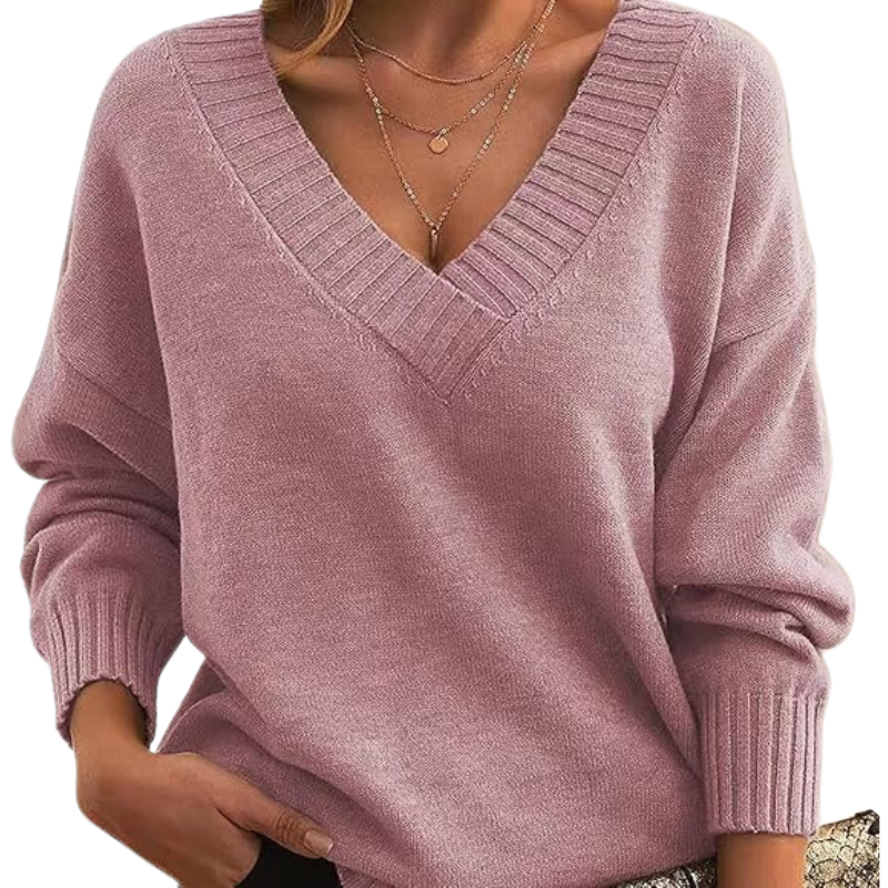 Ultra-Soft Lightweight V-Neck Sweater