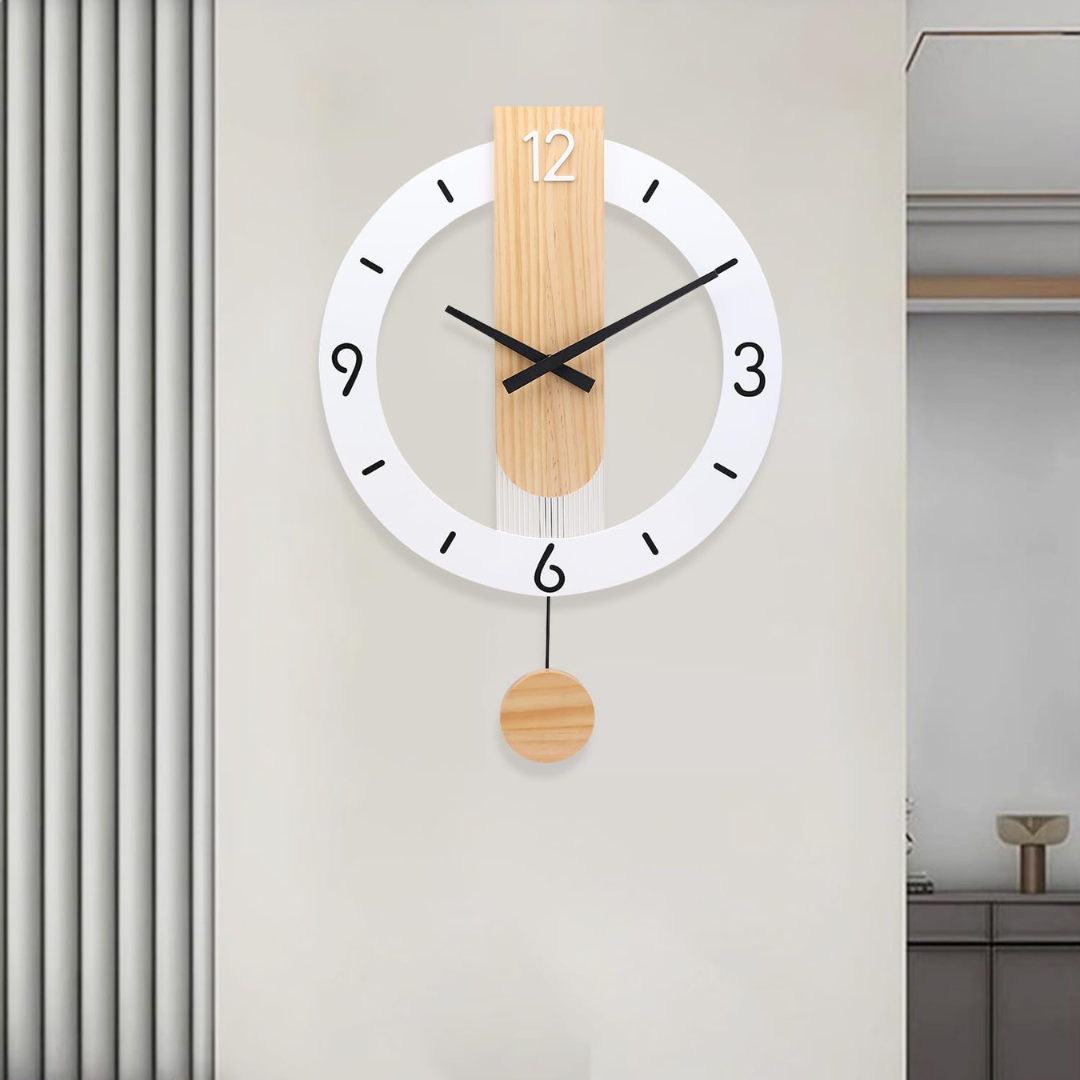 Ritma - Stylish Large Wall Clock for an Elegant Living Room