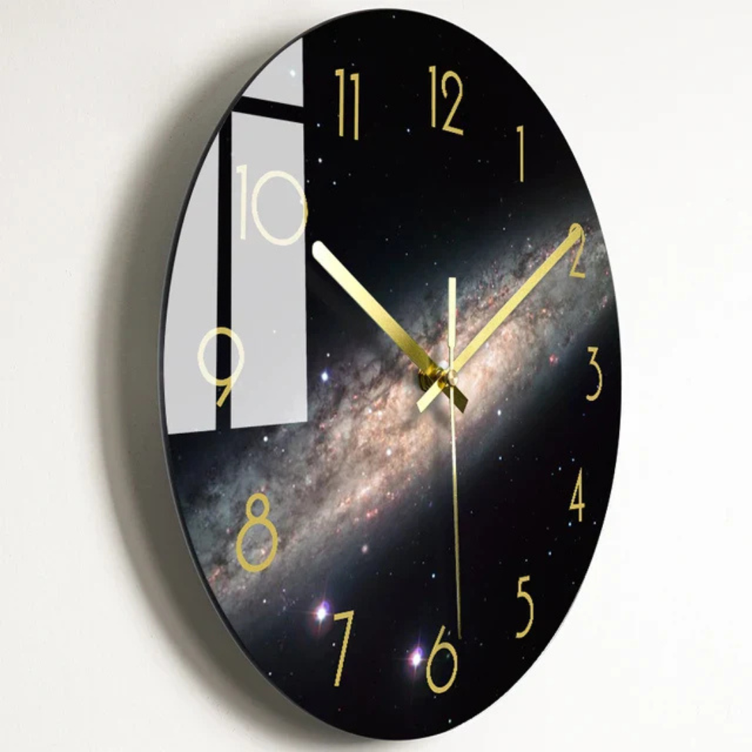 Stylish Large Modern Wall Clock – Elegant Decorative Clock for Kitchen and Living Room