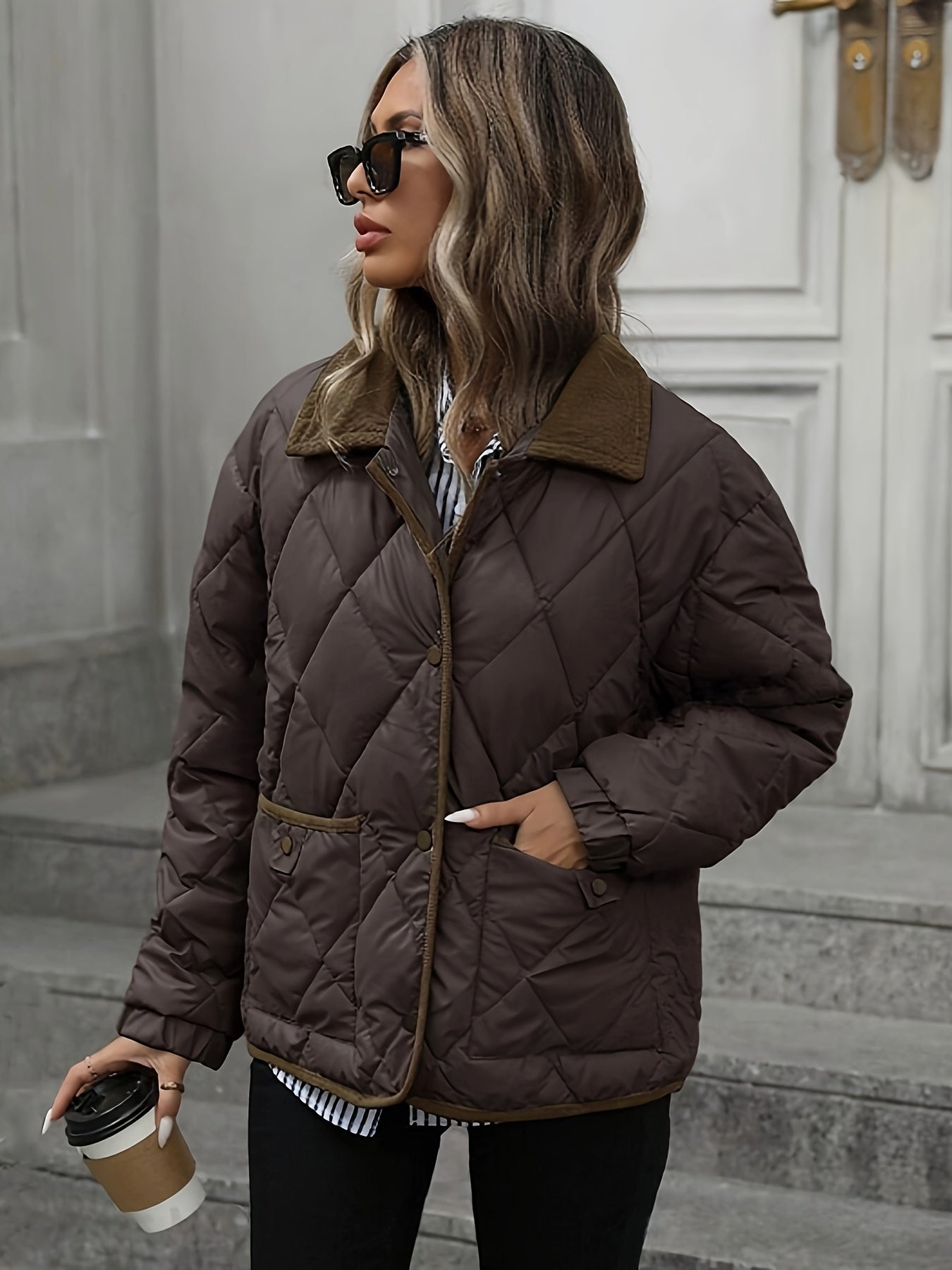Stylish Women's Mid-Length Jacket | Windproof & Trendy Spring Coat - Perfect for Every Occasion