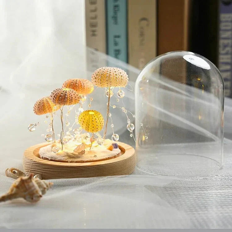 Creative DIY Sea Urchin Night Light for Enchanting Illumination