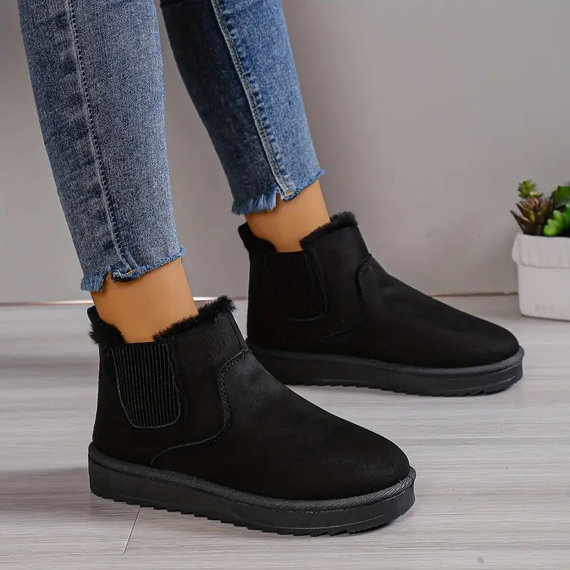 Women's Casual Slip-On Boots for Everyday Comfort and Style