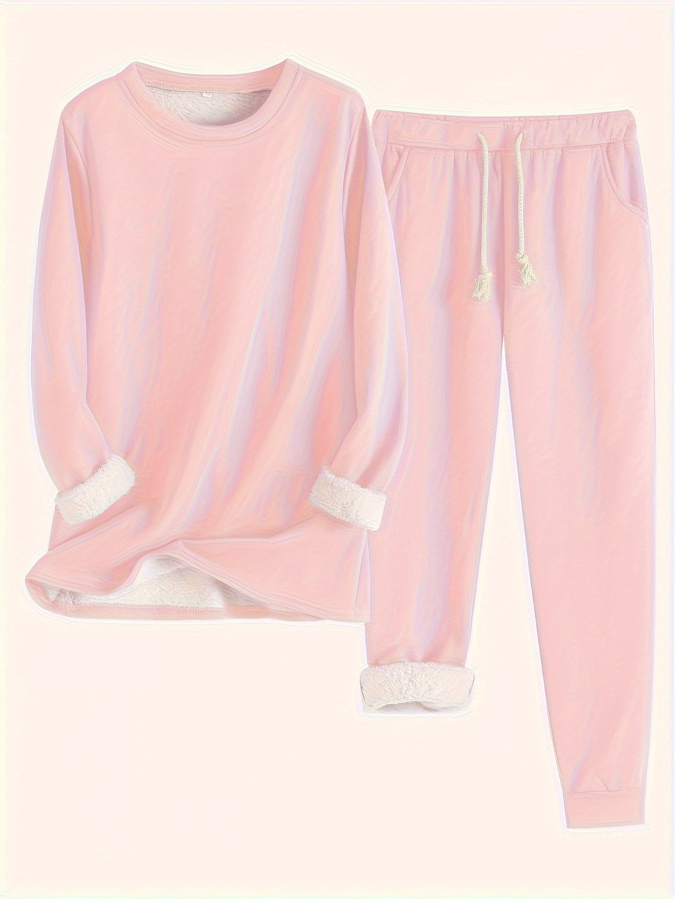 Two-Piece Relaxed and Comfortable Loungewear Set for Home