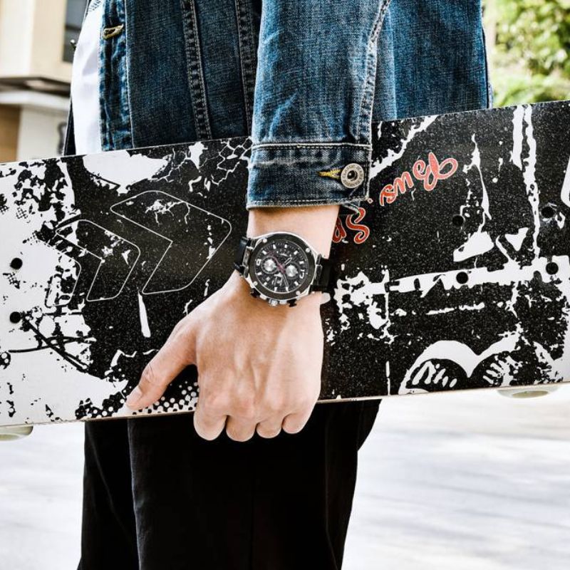 Multifunction Sports Chronograph Watch - Style and Precision Guaranteed