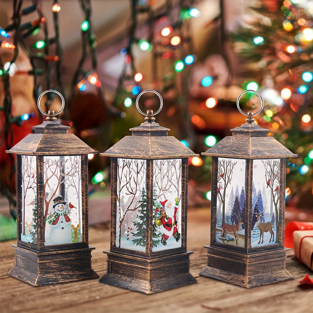 FrostLight - Charming Miniature Christmas Lights with Glass Cover for Stunning Winter Scenes