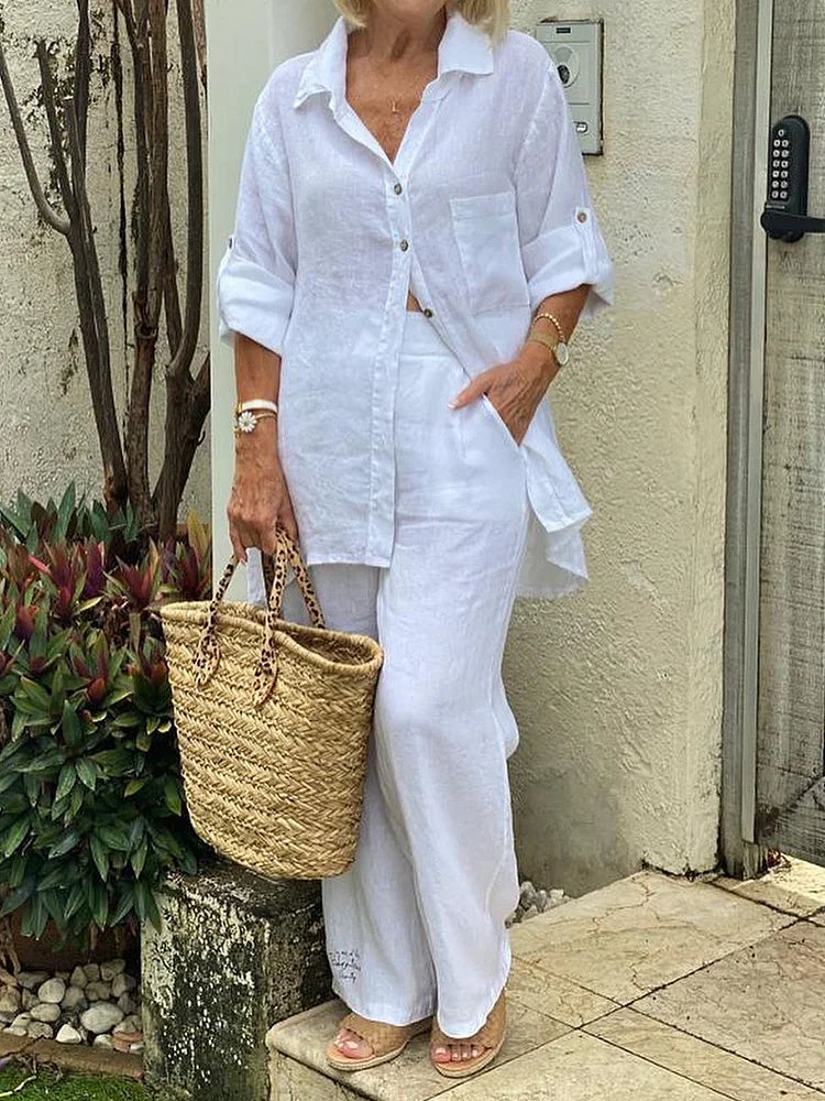 Two-Piece Set with Style and Comfort