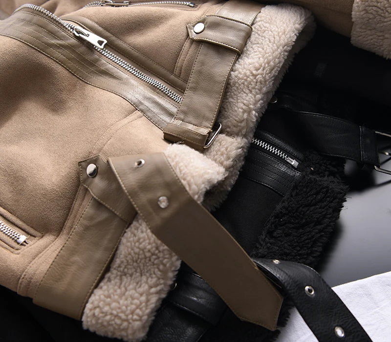 Nova Suede Winter Coat | Luxury & Warm Design for Elegant Winters