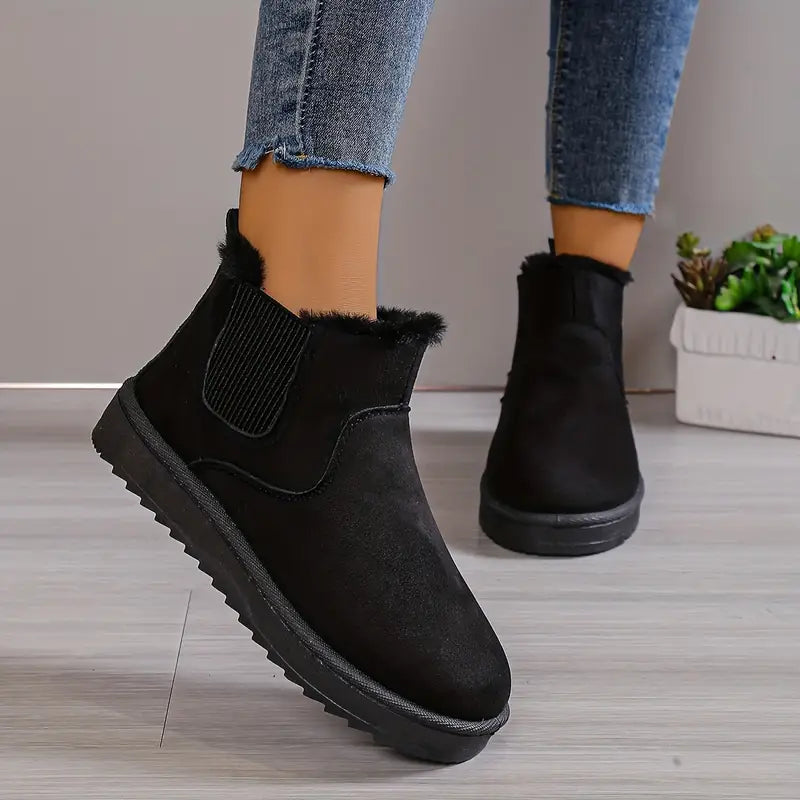 Women's Casual Slip-On Boots for Everyday Comfort and Style