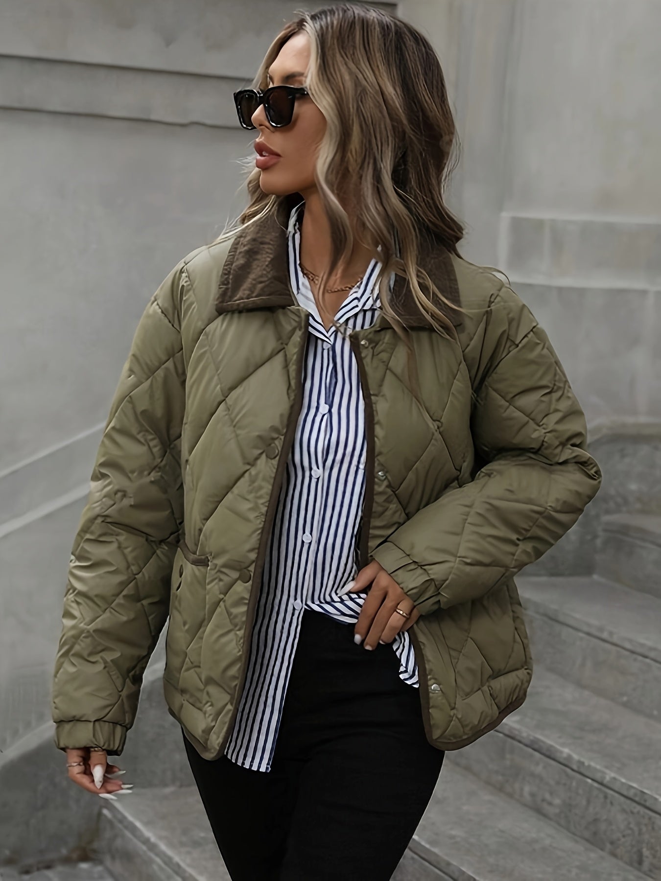 Stylish Women's Mid-Length Jacket | Windproof & Trendy Spring Coat - Perfect for Every Occasion