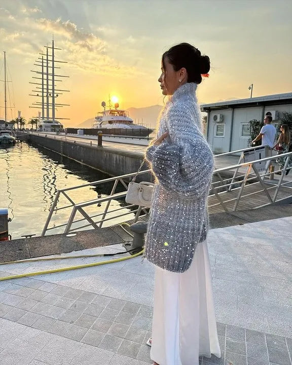 Alyssa Gebreid Gilet | Elegant and Stylish Design