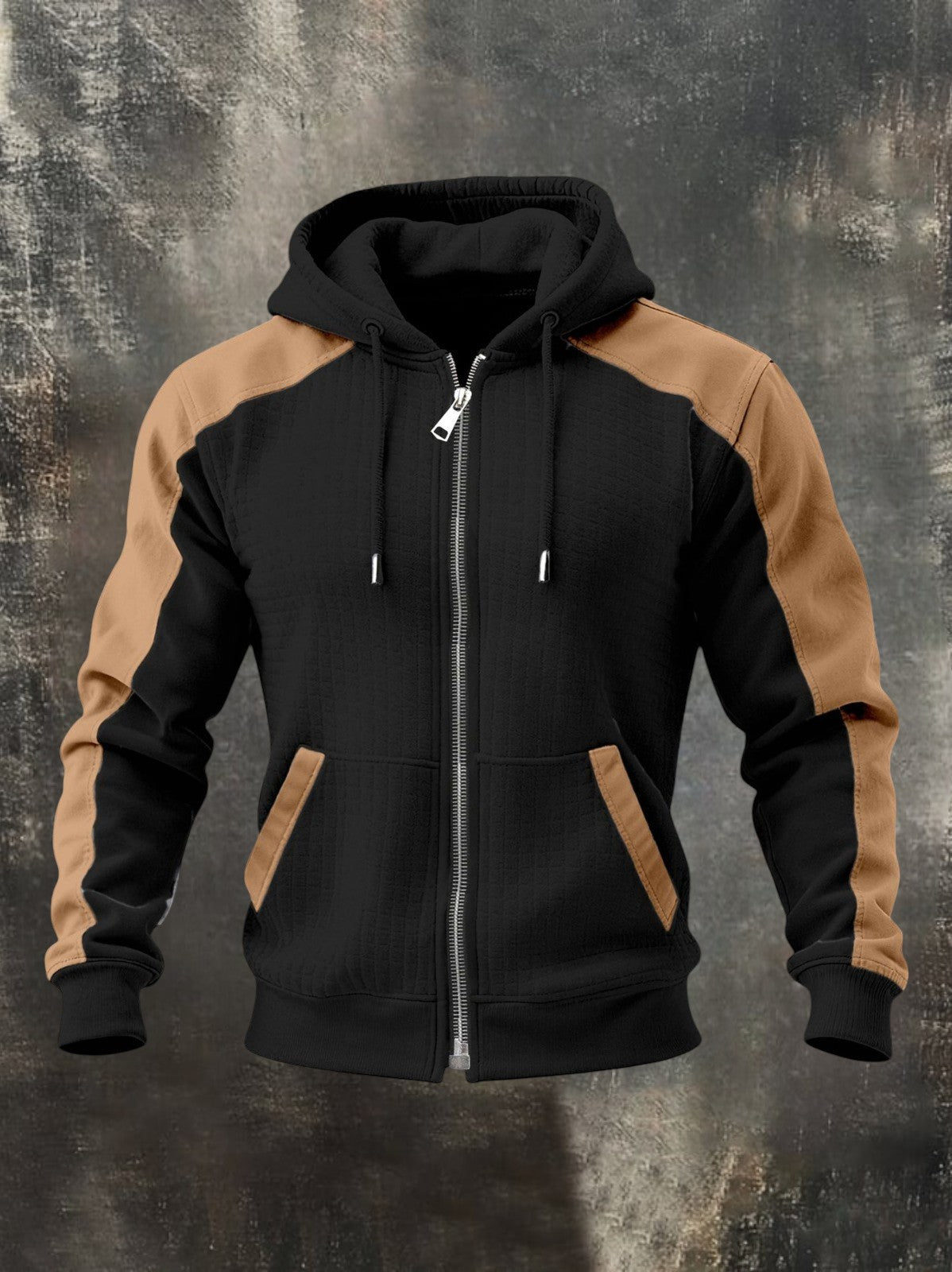 Two tone Zip Hoodie