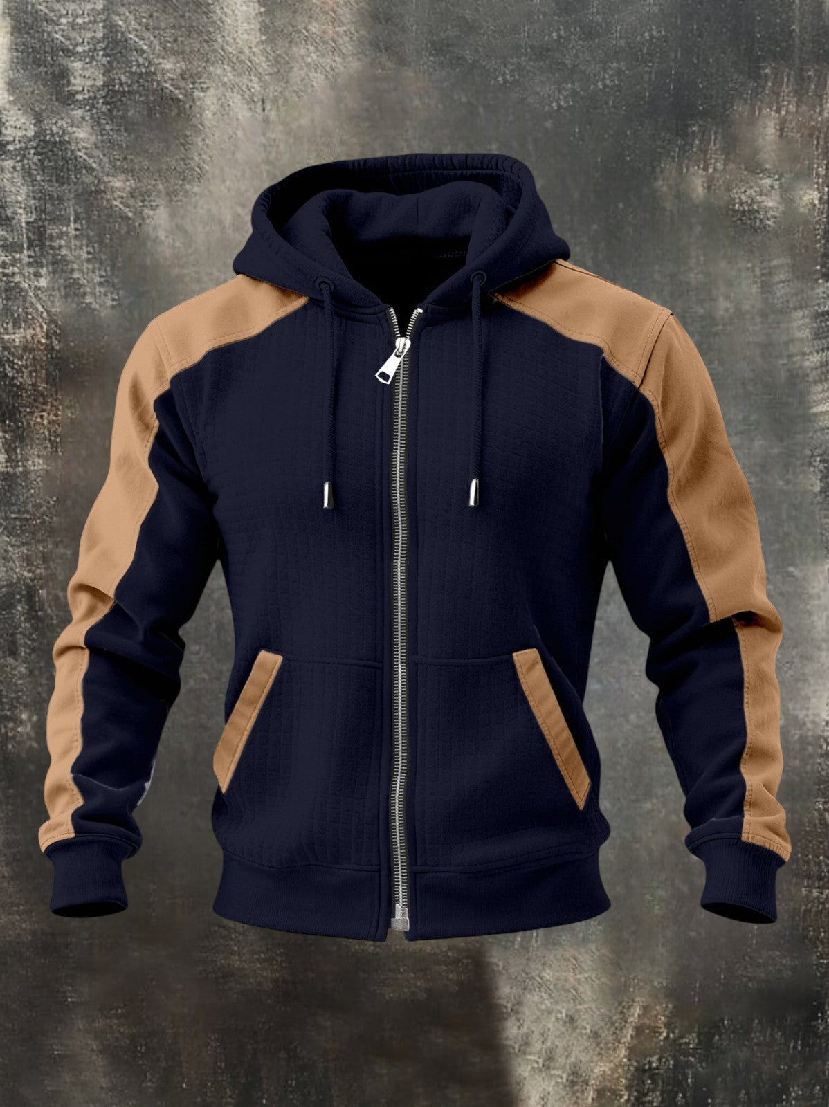 Two tone Zip Hoodie