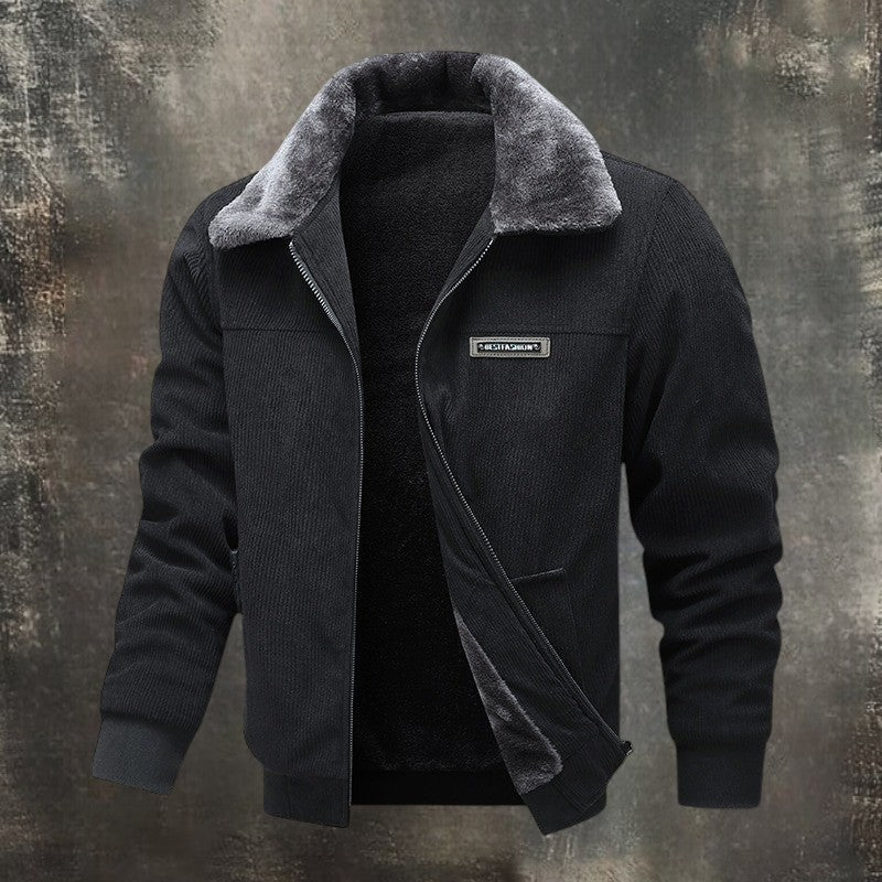 Thermal Corduroy Jacket - Warm, Comfortable and Trendy