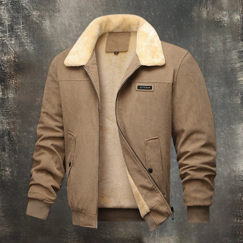 Thermal Corduroy Jacket - Warm, Comfortable and Trendy