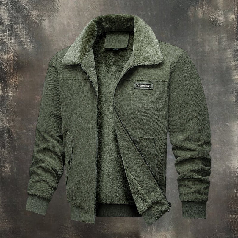 Thermal Corduroy Jacket - Warm, Comfortable and Trendy