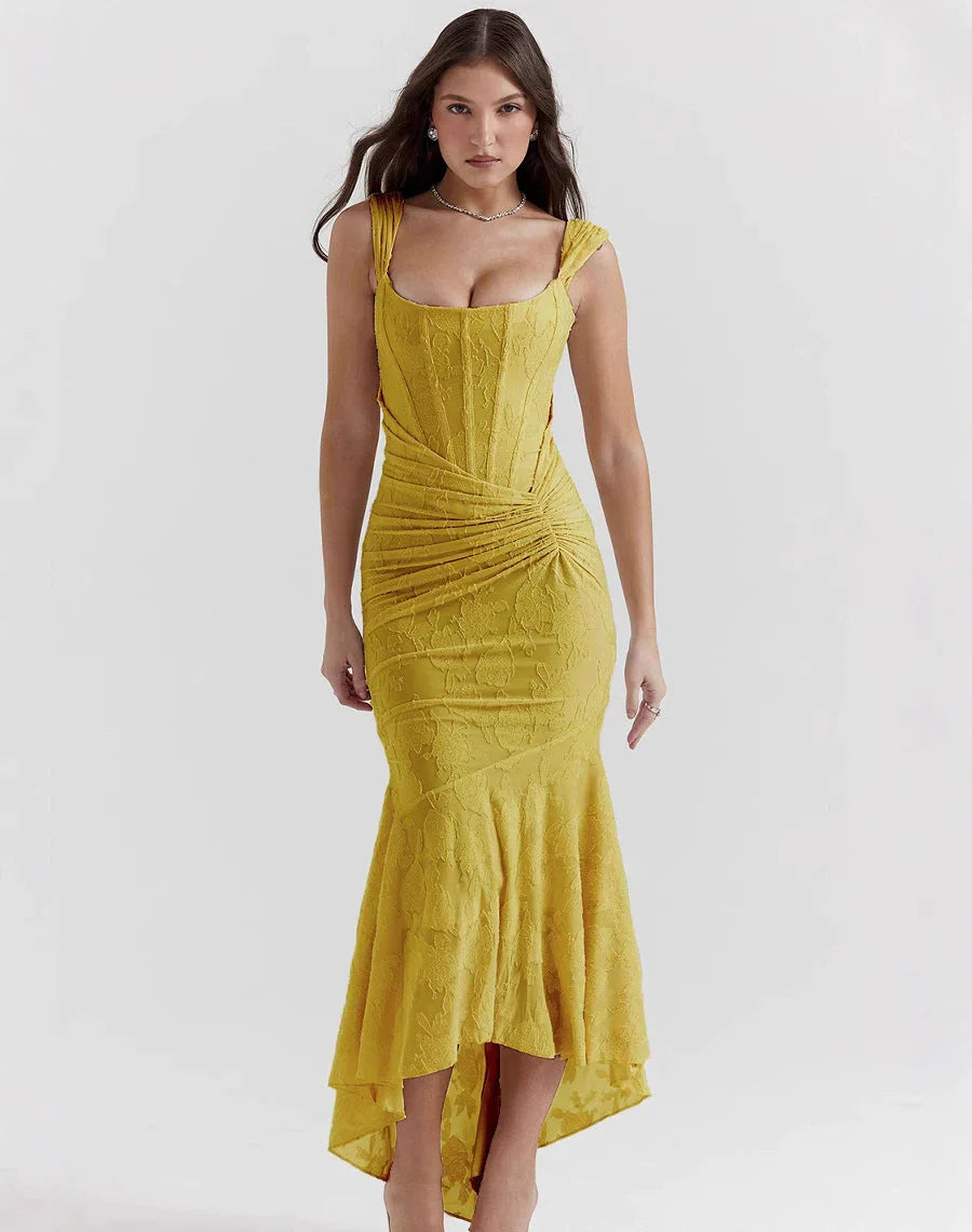 Amira Maxi Dress – Effortless Elegance in a Flowing Silhouette