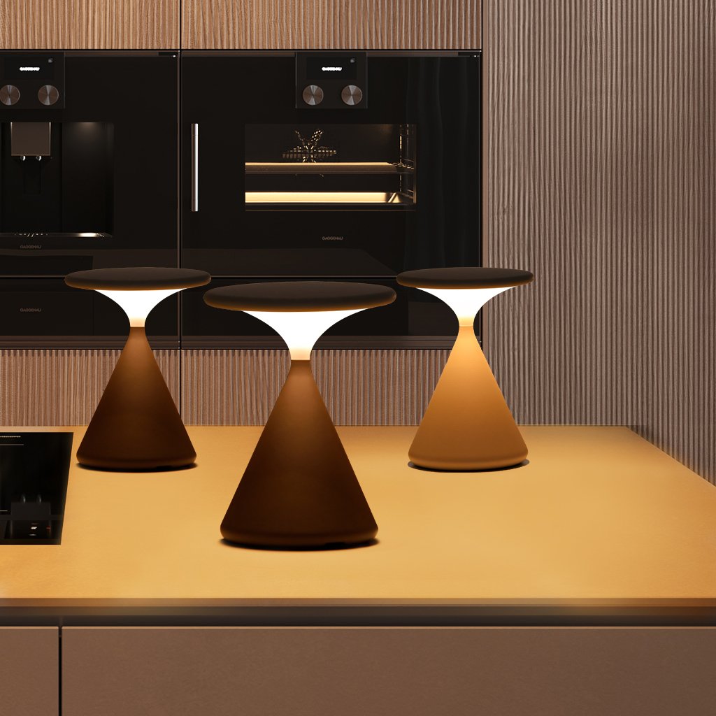 Aeron Hourglass Battery Table Lamp – Flexible and Modern Design for Your Home