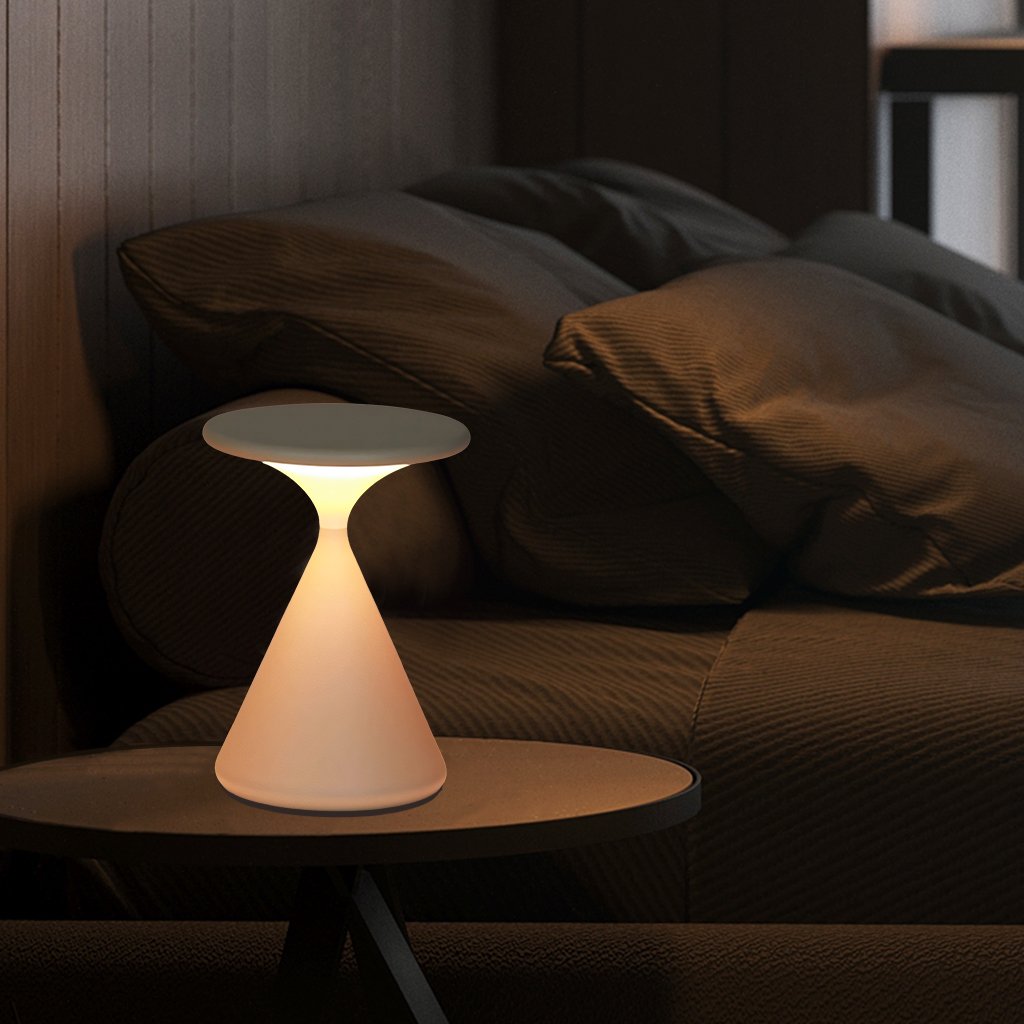 Aeron Hourglass Battery Table Lamp – Flexible and Modern Design for Your Home