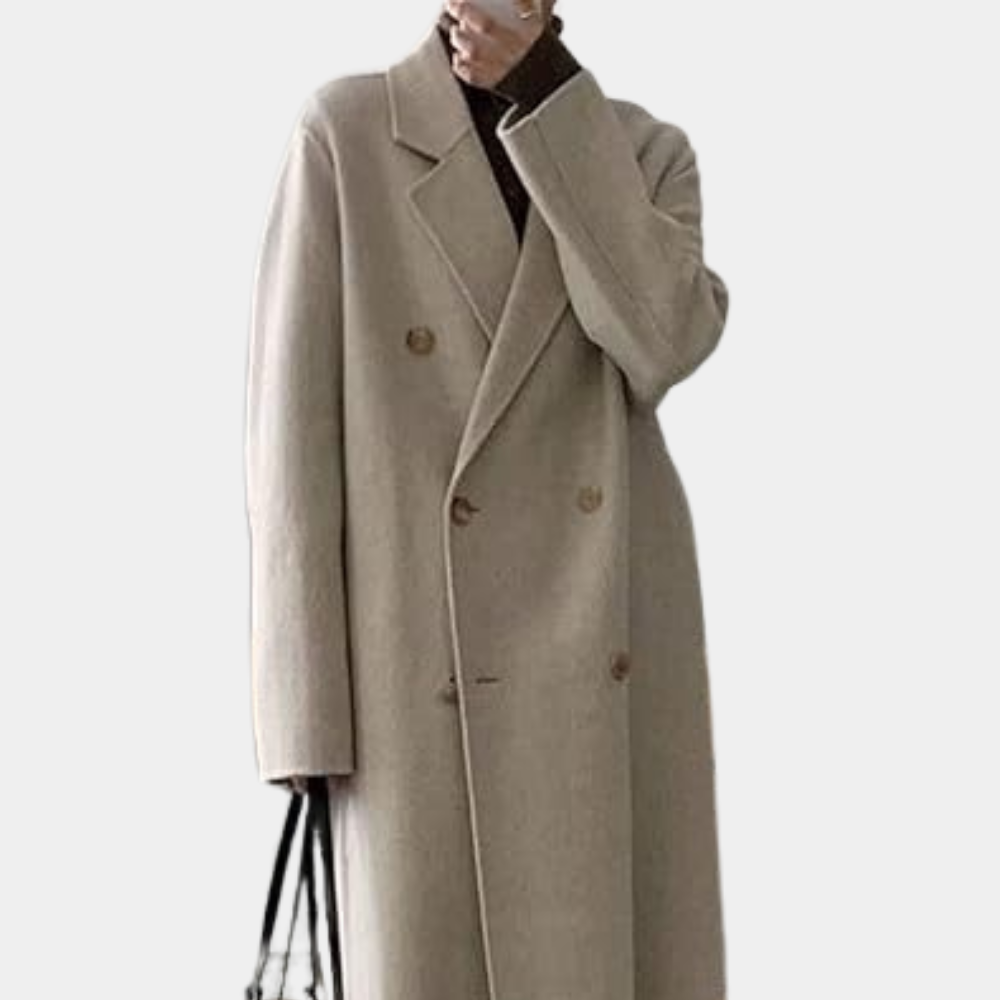 Maria Fernanda | Elegant custom winter coat for a refined style