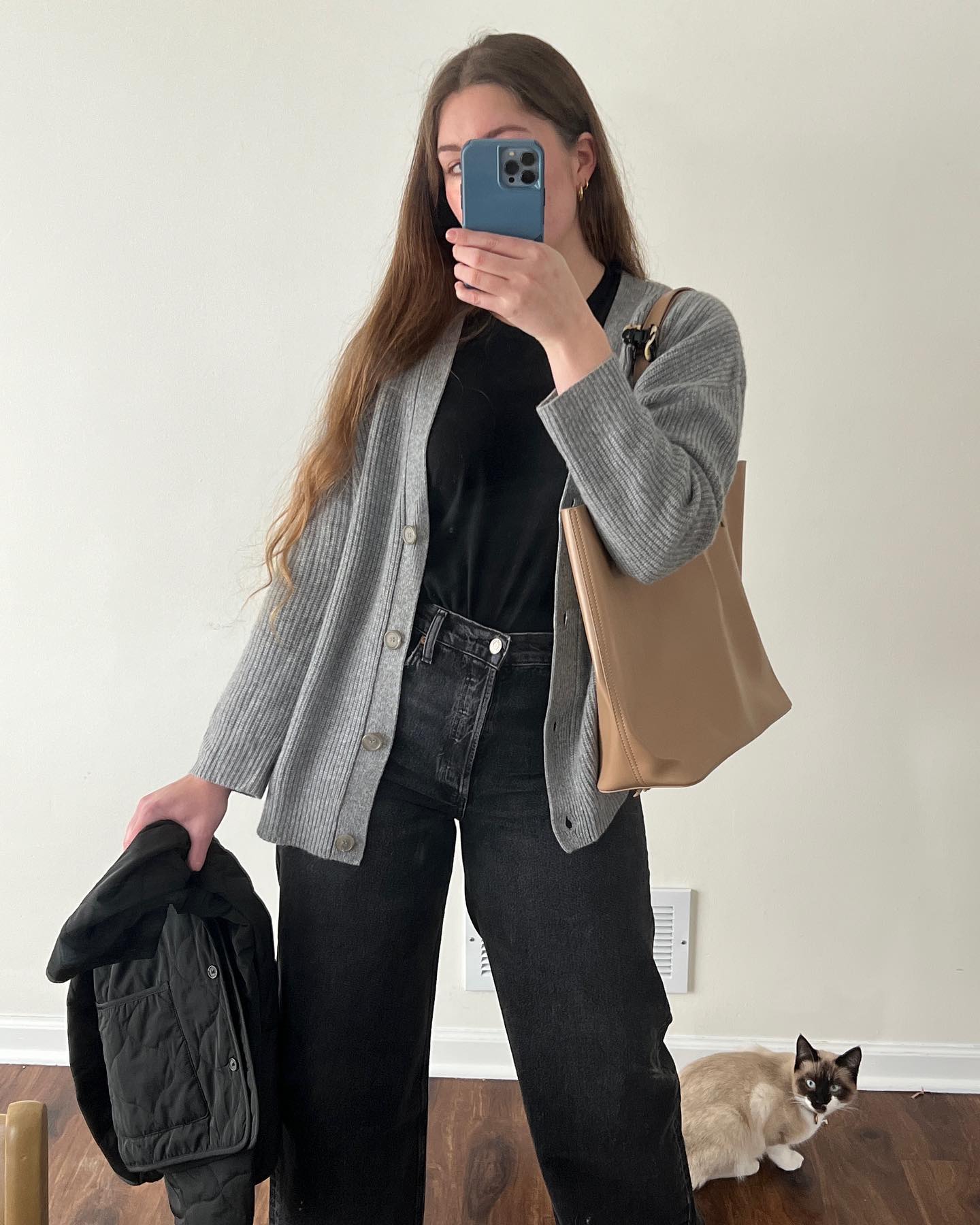 Cozy Women's Oversized Button-Down Cardigan