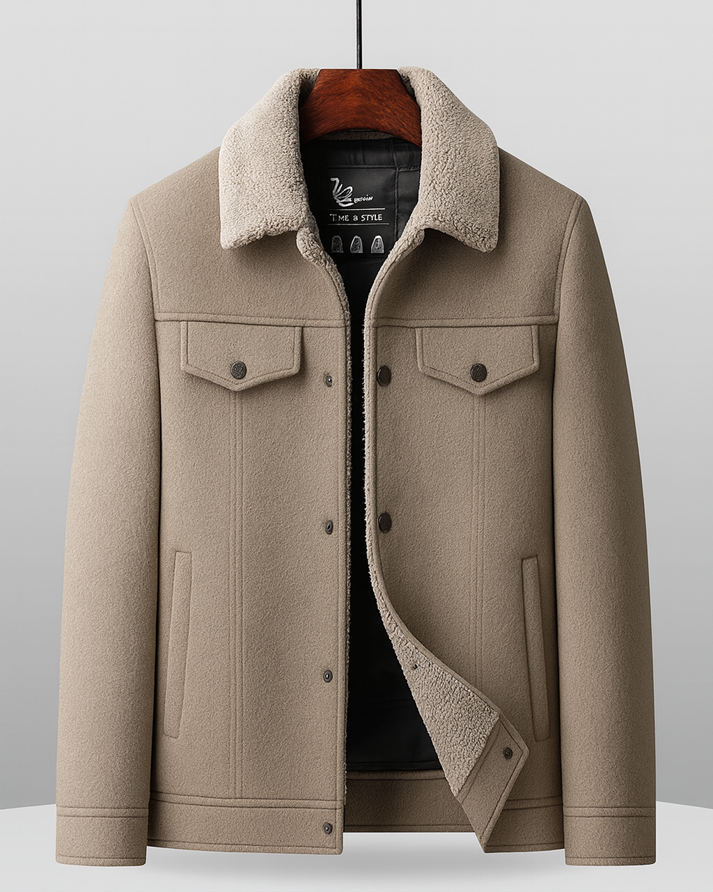 Elegant and warm Rhode wool blazer