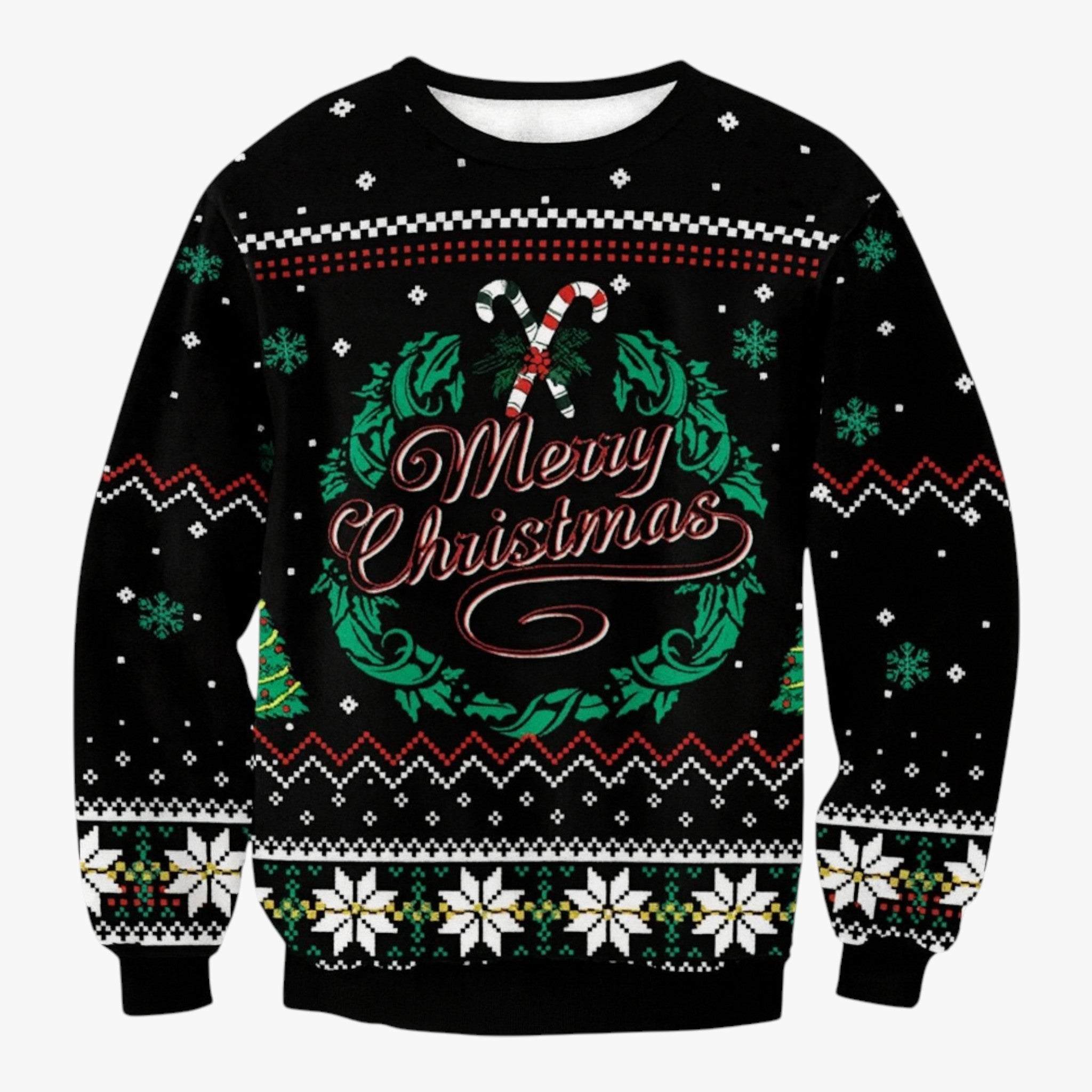 Men's Christmas Sweater with Funny Reindeer Print – Perfect for Cozy Holiday Days