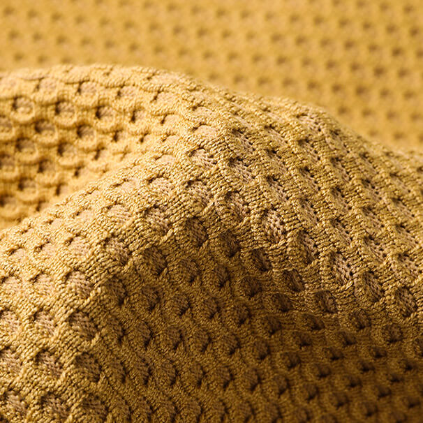 Alberto Confortevole Honeycomb Knit Cardigan