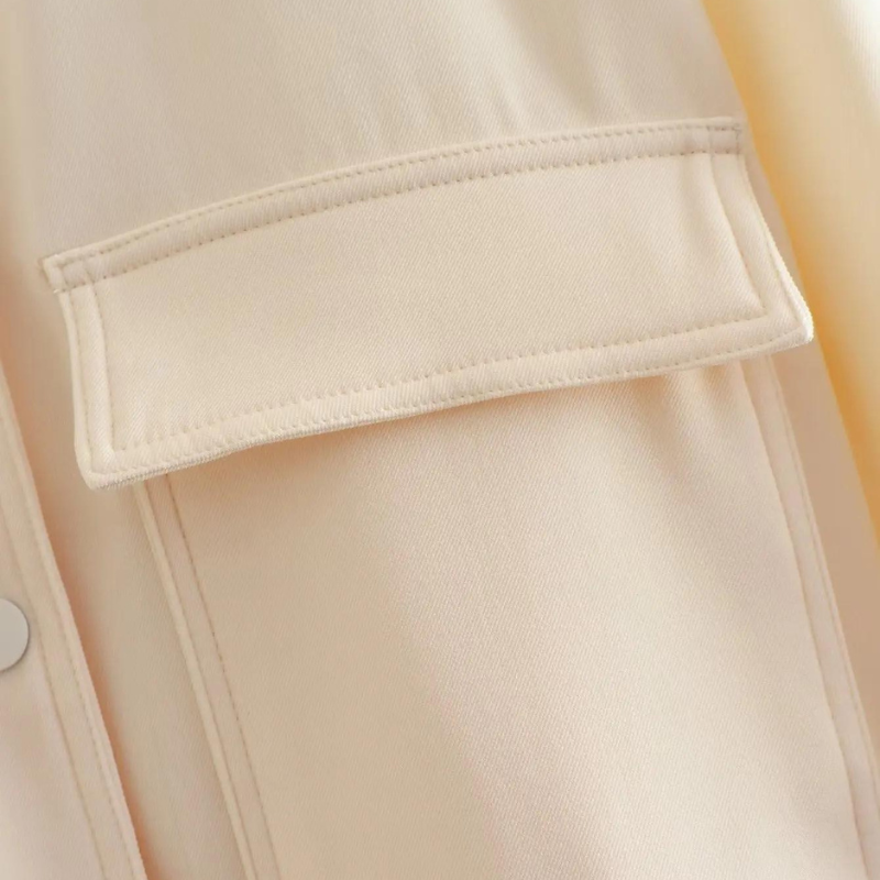 Belle Couture | Stylish Bomber Jacket with Practical Pockets - Regular Fit - Essential for Your Wardrobe