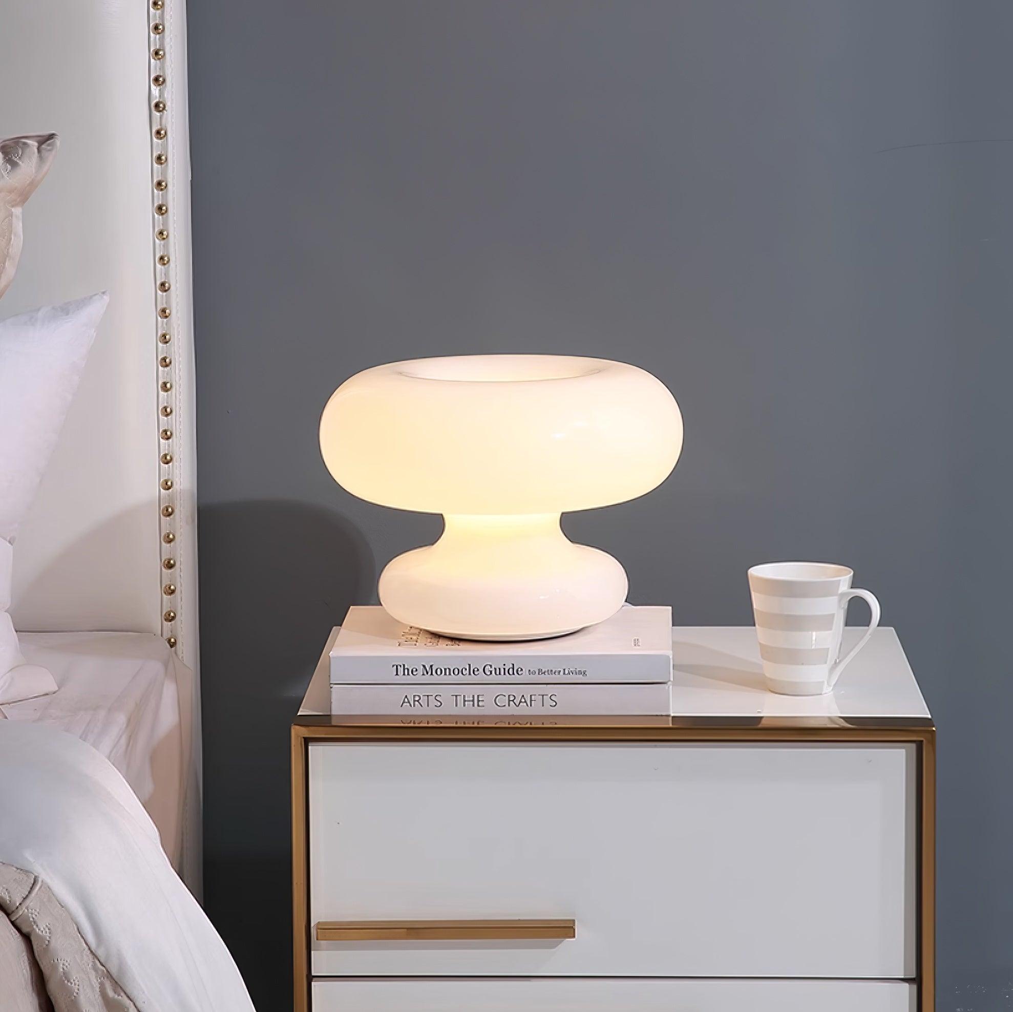 Donut-Shaped Table Lamp – Sweet and Shabby Chic Lighting