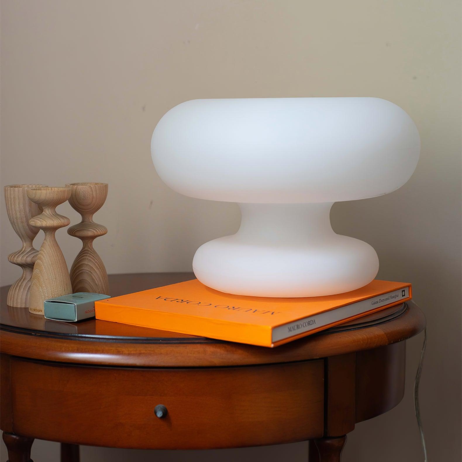 Donut-Shaped Table Lamp – Sweet and Shabby Chic Lighting