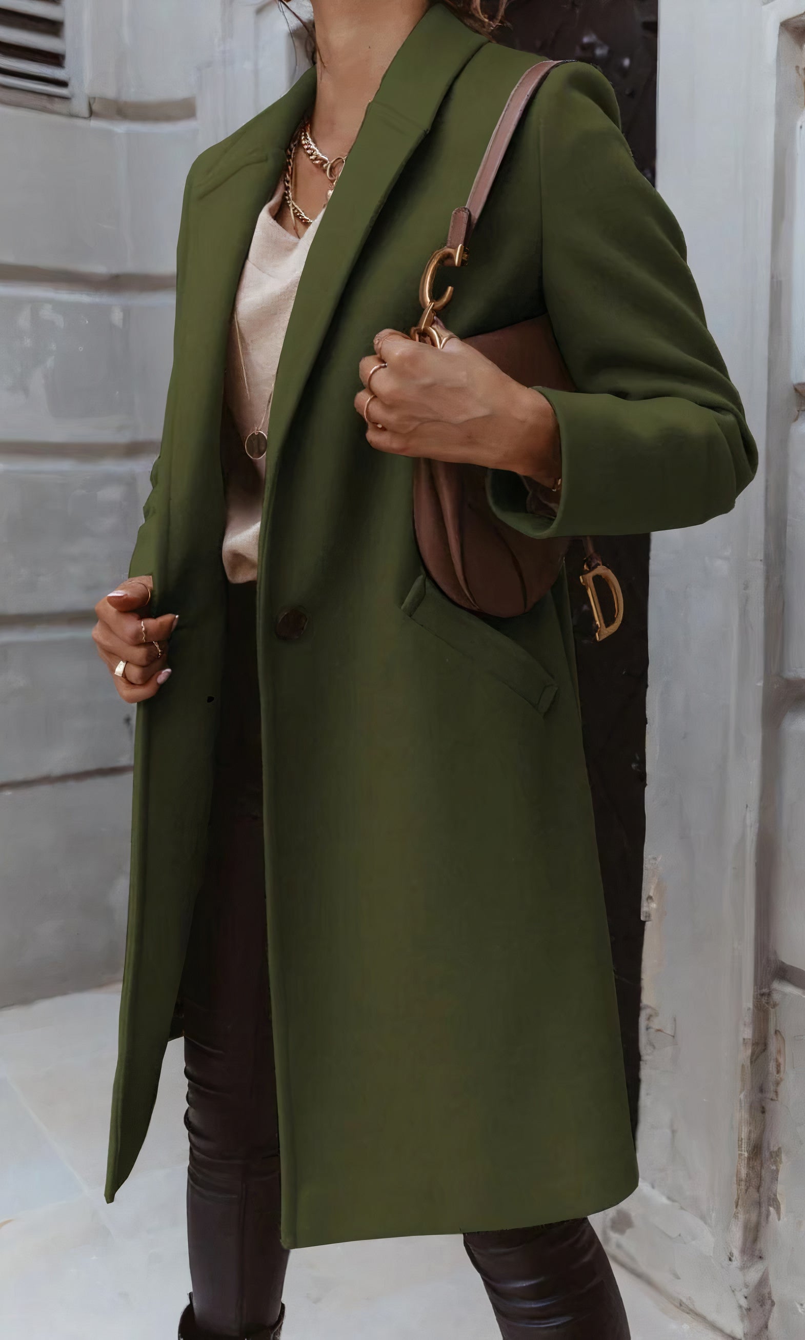 Astrid | Elegant Long Coat for Women