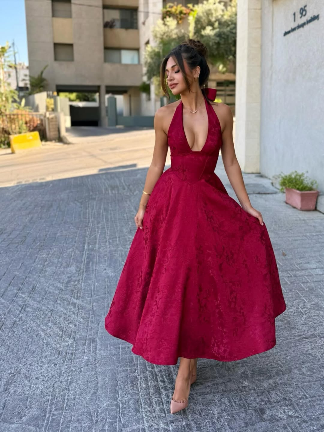 Esmeralda | Elegant Midi Dress 6