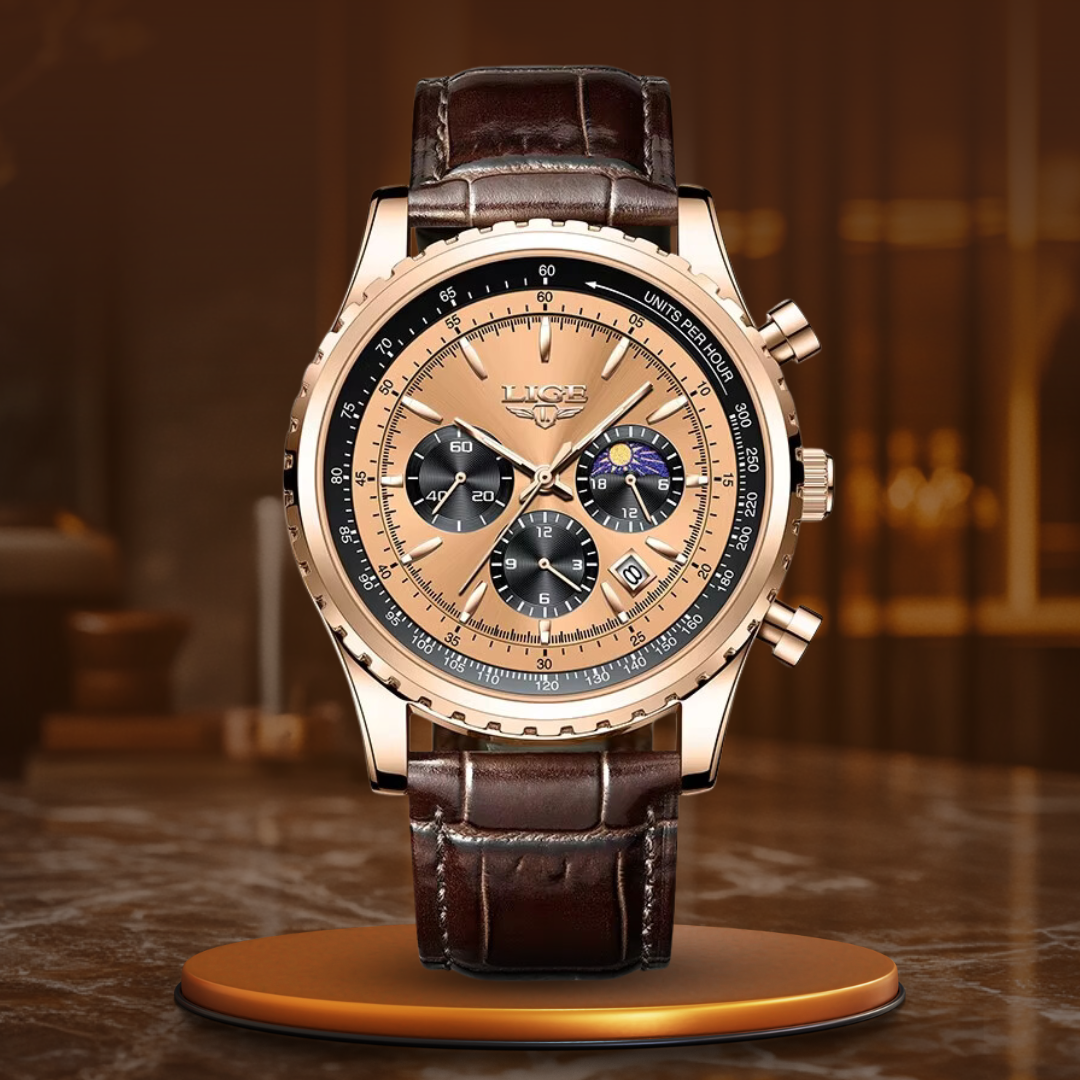 Elegant Men's Quartz Watch – Perfect Combination of Style and Precision