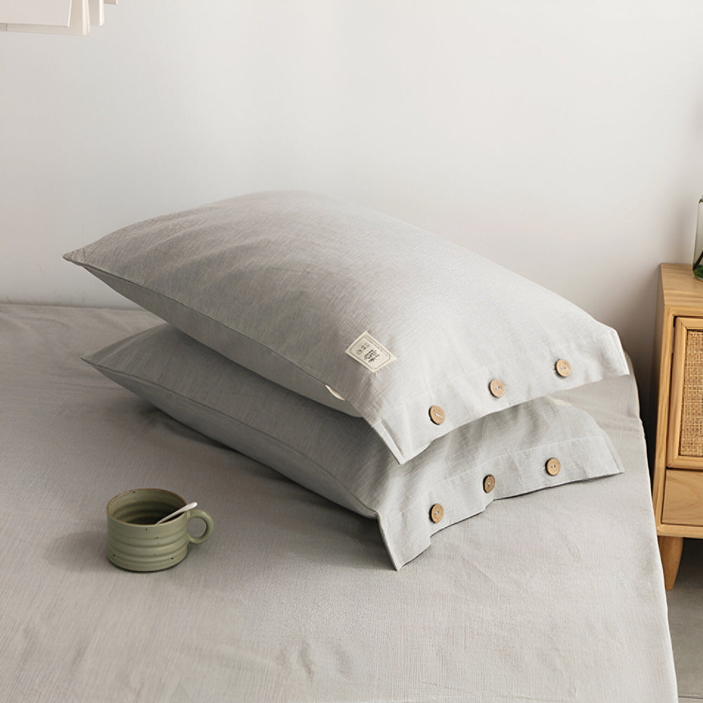 Luxury Cotton Bed Linen Set 135x200 cm with Pillowcases – Soft, Breathable, and Elegant Design