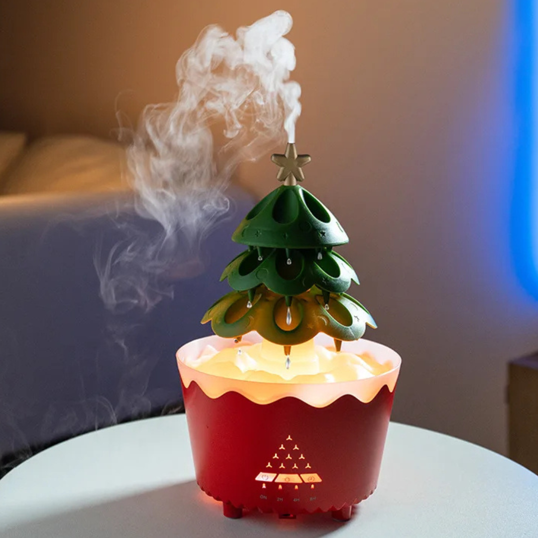 FestiveGlow – Christmas Tree Diffuser with Aromatic Scents for a Cozy Holiday Atmosphere