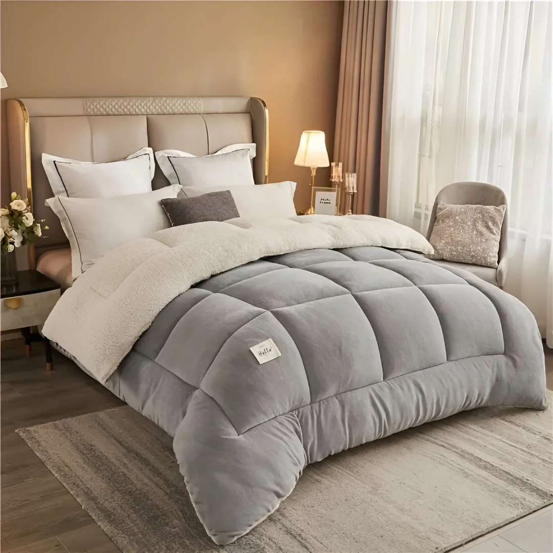 Luxury Fleece Bedding Set 155x220 cm – Ultimate Comfort, Soft and Warm for a Cozy Sleep Party