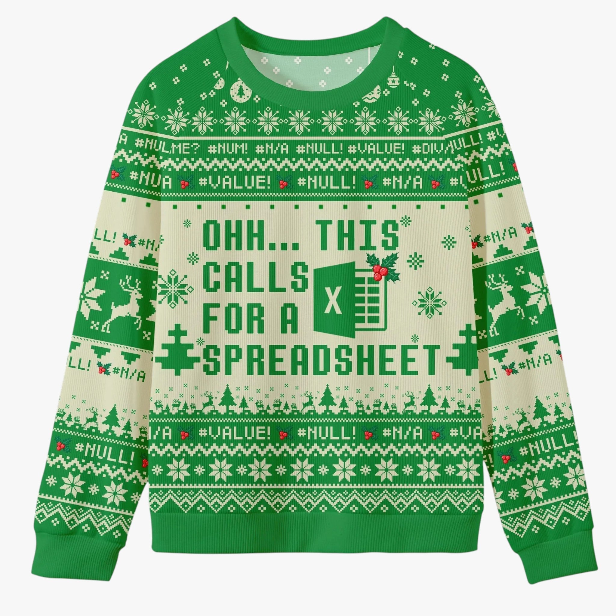Festive Christmas sweater for data analyst ladies – Perfect for the holiday season celebrations
