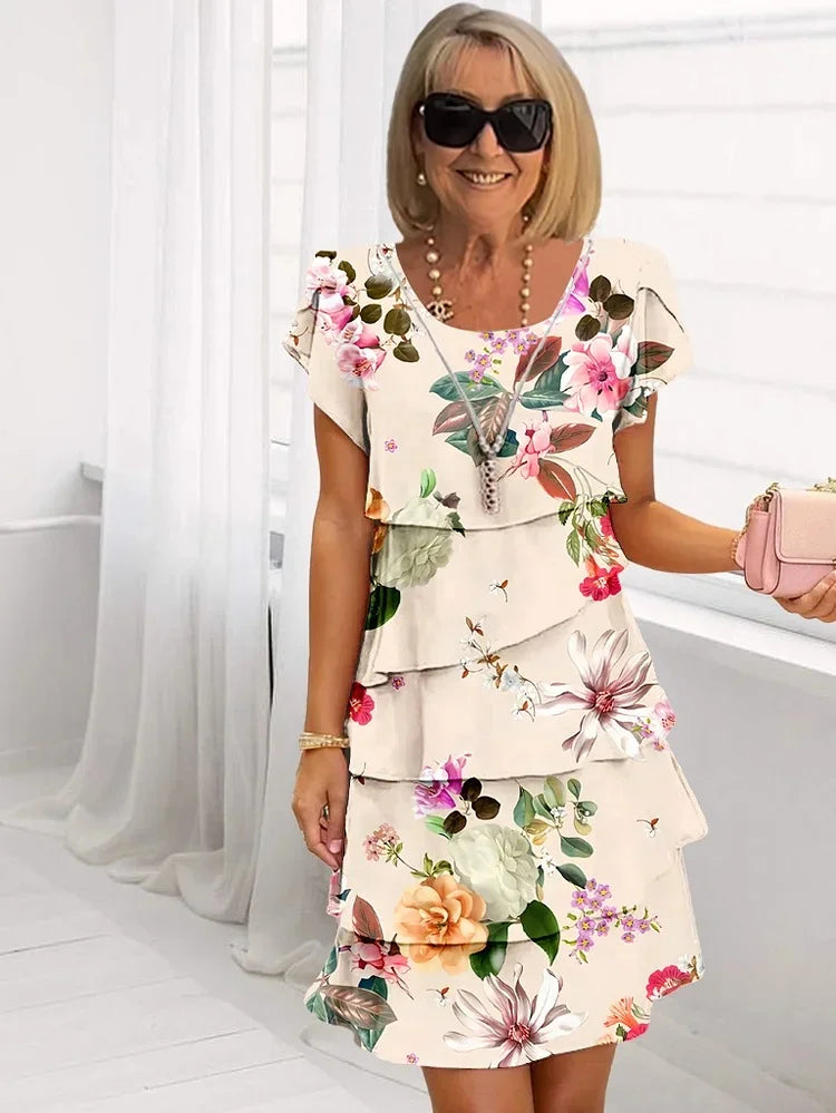 Francin | Airy Floral Dress 0