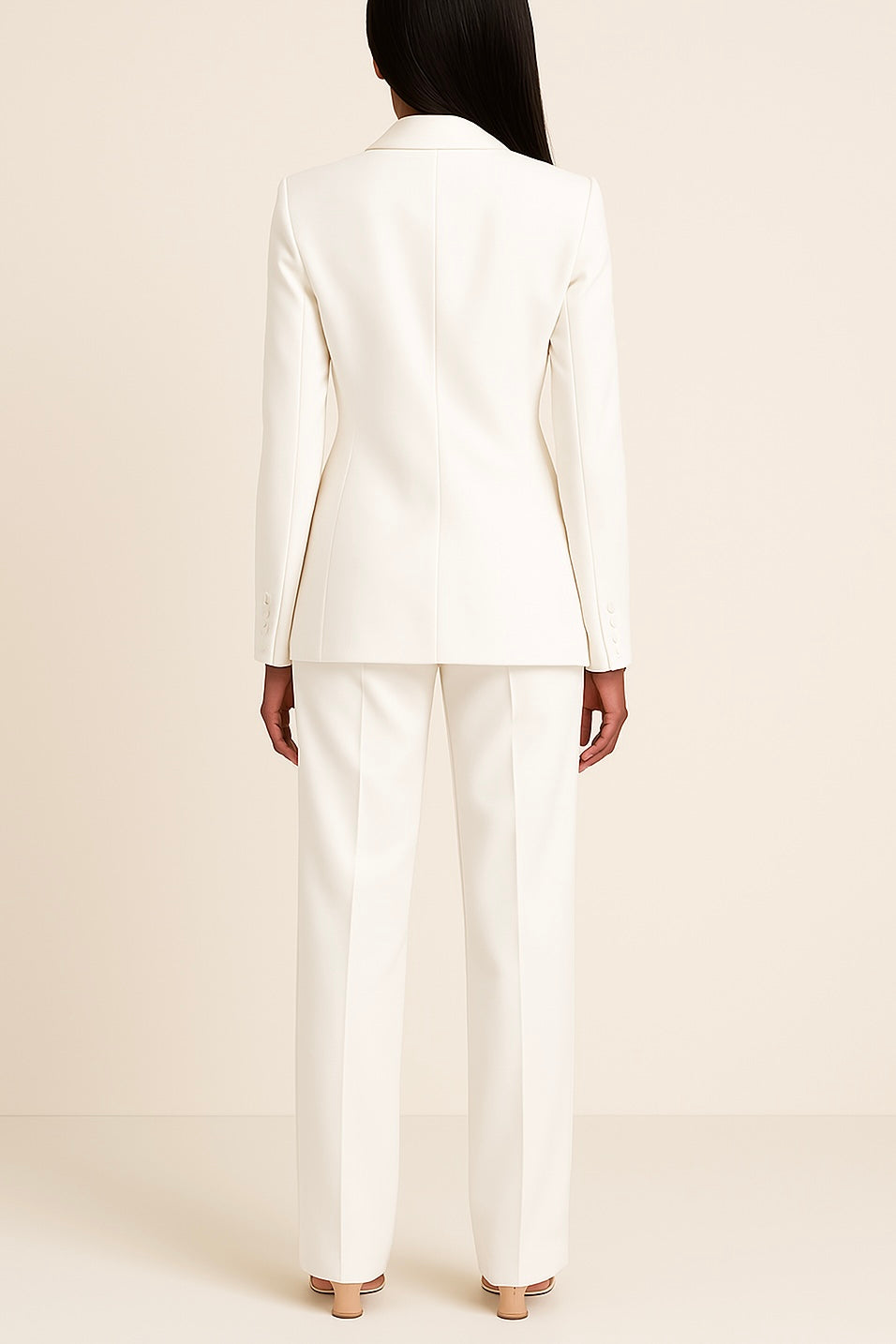 Ella | Elegant Formal Suit Set with Custom Long Blazer for Women