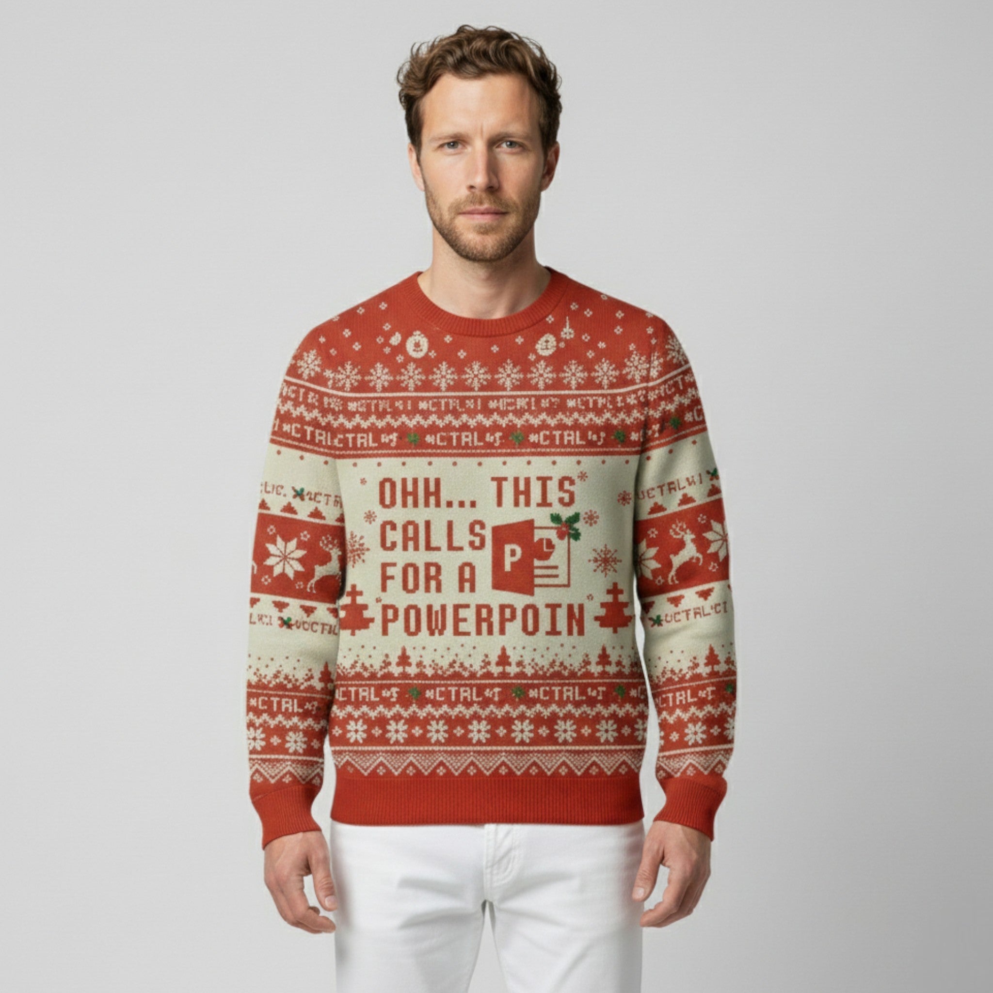 Festive Christmas sweater for data analyst ladies – Perfect for the holiday season celebrations