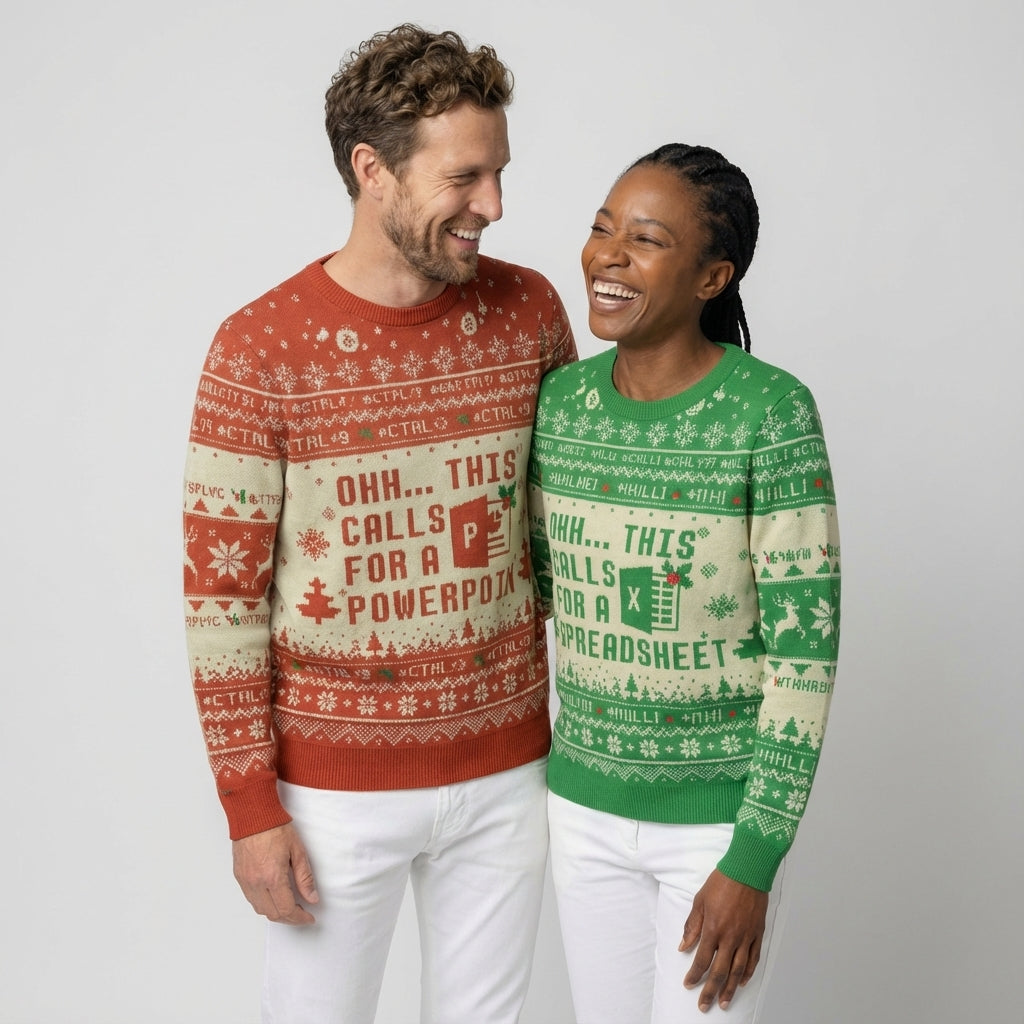 Festive Christmas sweater for data analyst ladies – Perfect for the holiday season celebrations