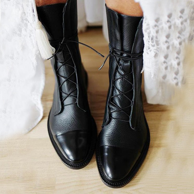 Harper - Elegant High-Quality Heeled Ankle Boots