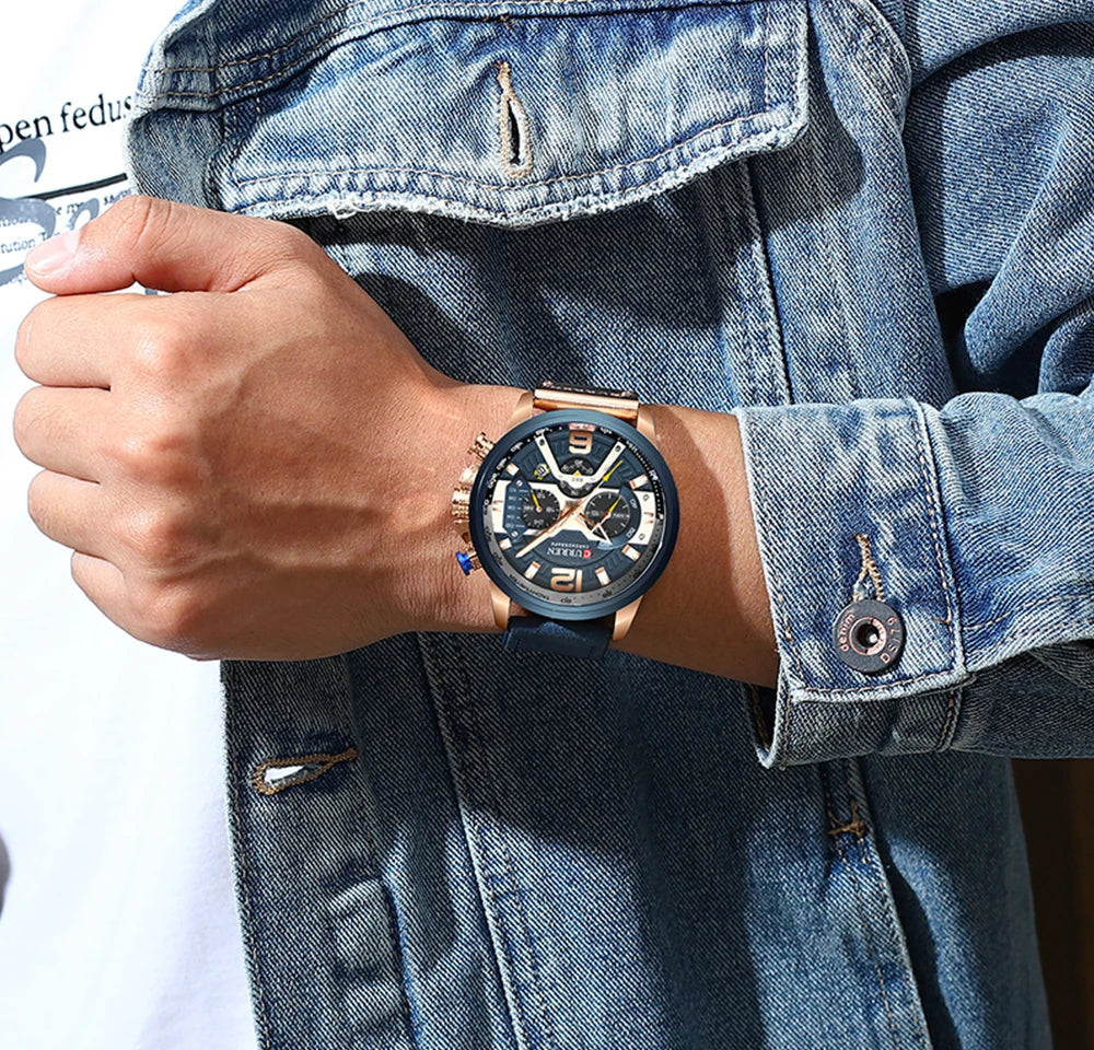 Casual sporty watch for a trendy and dynamic look