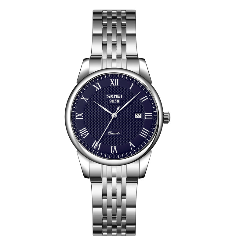 Couple's Watch Set Made of Elegant Leather – Stylish Connection in Timeless Beauty