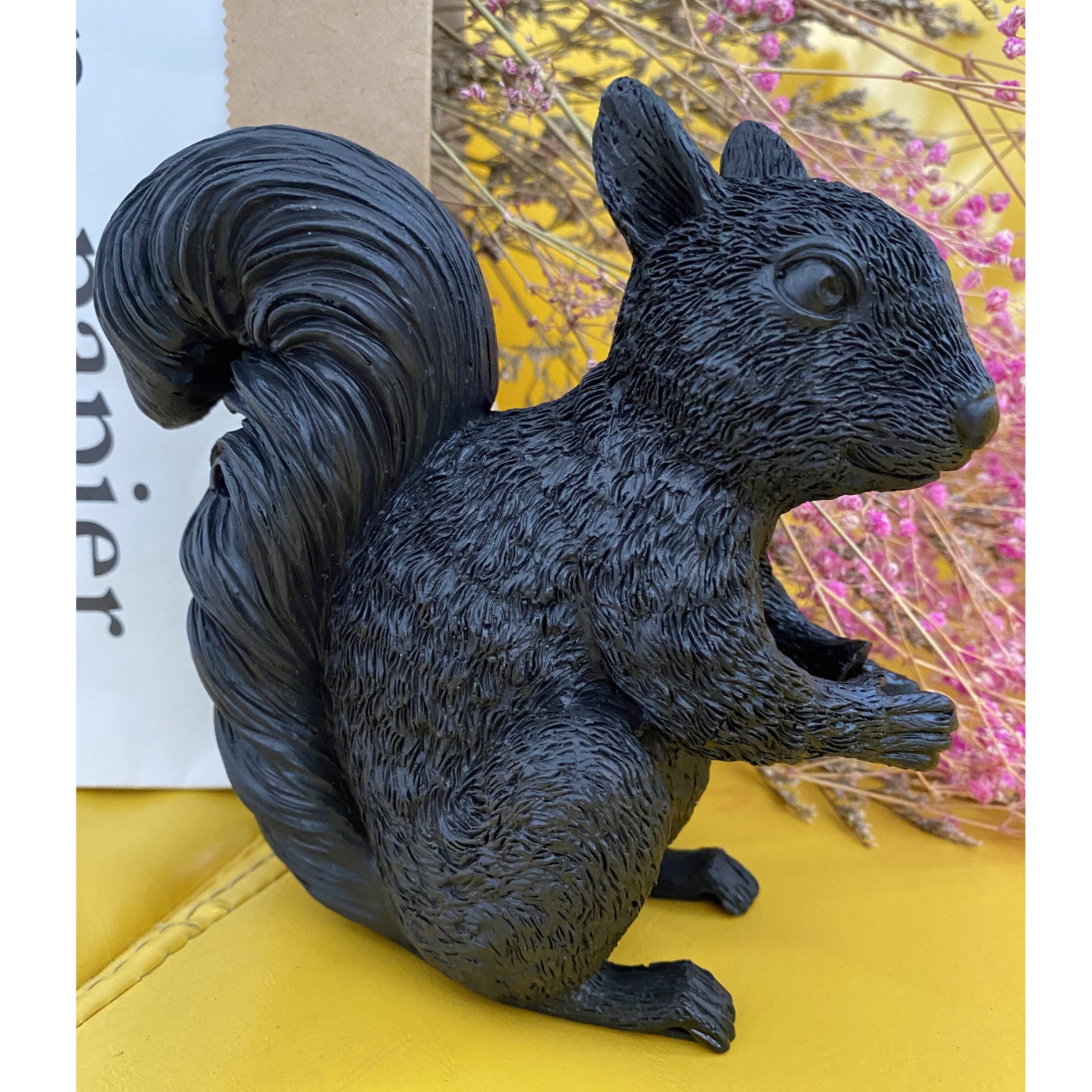 Charming Nordic Designer Table Lamp with Cute Squirrel Design